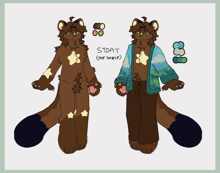 Fursona Ref Sheet